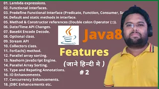 Java 8 Features in Hindi Lambda Expression in Java Java In Hindi By Surya Sir