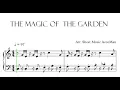Gabby's Dollhouse The Magic of the Garden Piano Sheet Music