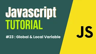 JavaScript Tutorial in Hindi Global and Local Variable