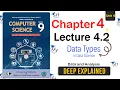 Computer Science Class 9 Unit 4 Lecture 4 2 NBF Data types in Data Science Data and Analysis