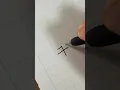 How to write Manji | It means peace and prosperity in Japanese | It’s not a swastika