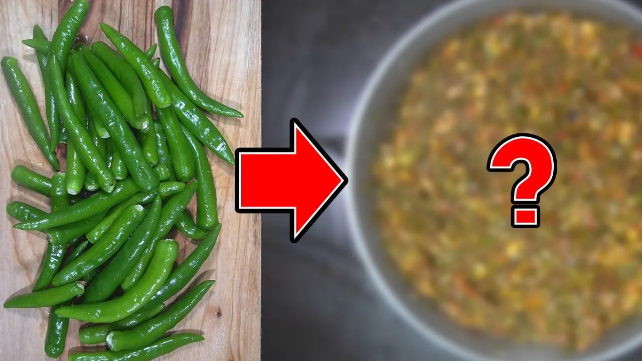 청양고추 양념장