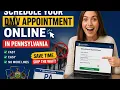 How to schedule a DMV appointment online in Pennsylvania