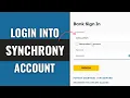 How To Login To Synchrony Bank Account