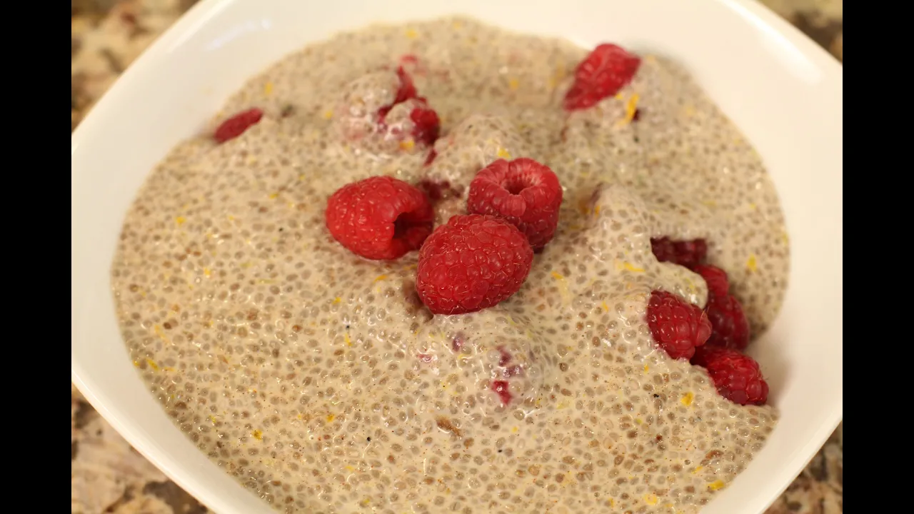 Healthy Chia Seeds Cereal For Breakfast by Rockin Robin