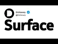 Surface Antonyms Opposite Words