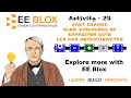 Edison Electronics Blox Steam Learning Kit Basic Electronics Activity 25