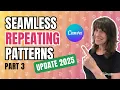 UPDATED 2025 Seamless Repeating Patterns In Canva Design To Image Replicator