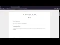 How to log in on my platform and complete your Business Plan MBS Requirements