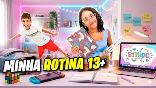 MINHA ROTINA REAL AOS 13 ANOS: Estudos e Invasões do Pietro! 🎒