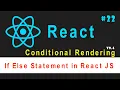 ReactJS Tutorial for Beginners If Else Statement in React JS Ujjwal Technical Tips