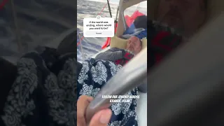 Who needs land when you’re chasing your dream across the ocean #atlanticcrossing #sailing #dreambig