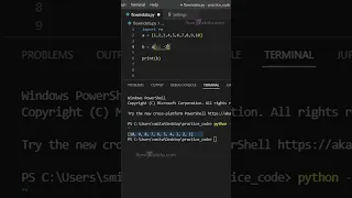 Python Cool Trick to Reverse List in Simple Way 1-minute coding