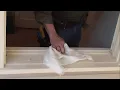 How To Apply Foam Tape To Windowsills