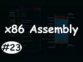 x86 Assembly - C to Assembly Local Variables Animation Format