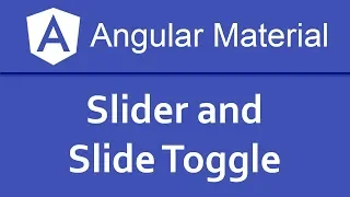 Angular Material Tutorial in Hindi Slider and Slide Toggle