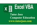 Filter Using Microsoft Excel Visual Basic Application Part-1