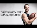 Christian McCaffrey Stanford RB 2017 NFL Combine Highlights