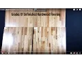 Grades of UNFINISHED Solid Hardwood Flooring -