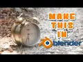 Blender 3D Tutorial Create a Realistic Alarm Clock