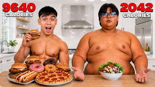 SWAP LIVES sa isang Unhealthiest Person for 24 HOURS!