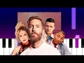 Download Lagu Calvin Harris - Stay With Me ft Halsey, Justin Timberlake, Pharell Williams  (Piano Tutorial)