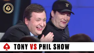 phil hellmuth vs tony g funniest moments best of the big game pokerstars