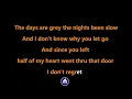 Xavi - Find Us Again (Karaoke with Lyrics)