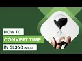 How to convert milliseconds into human readable format in Storyline 360
