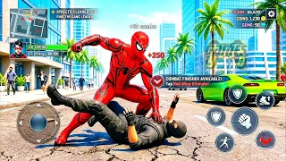 Spiderboy Rope Superhero: Battle Rescue City From Bandits - Android Game