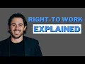 Employment in Florida - Right-to-work state