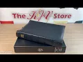 KJV Preacher s Bible - Black Goatskin Leather