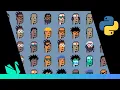 How to create 1000 unique NFT-style images like Cryptopunk Python Tutorial