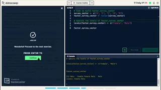 Intro to R with Data Camp - Factors Part 4