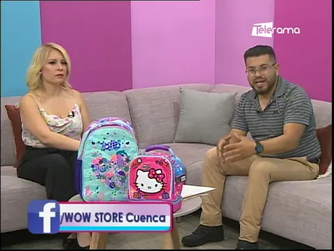 Desfile de mochilas para nuevo año escolar