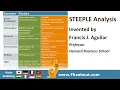 The STEEPLE analysis is a framework which assesses the external factors of the business