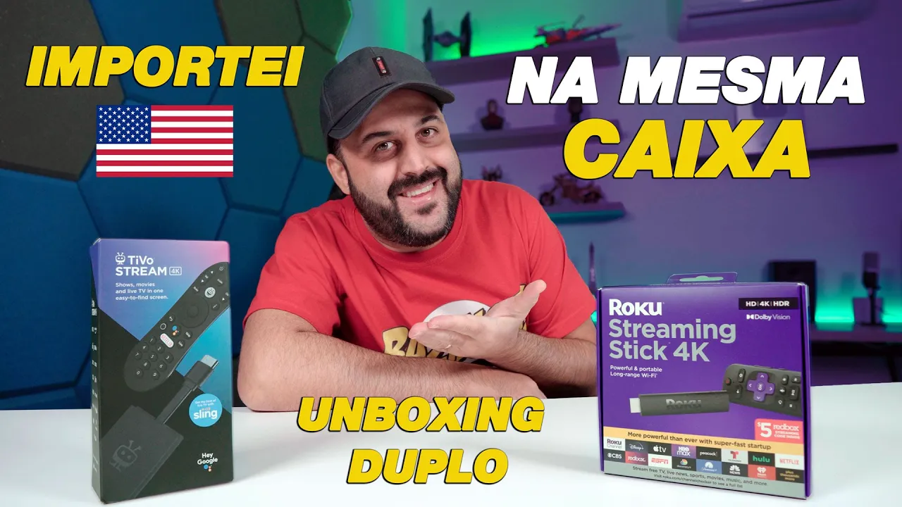 IMPORTEI 2 STICKS de uma vez dos ESTADOS UNIDOS - Veja o que Aconteceu