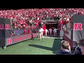 2021 Rutgers Scarlet Knights Football walk out Knight on Horse intro