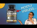 Onnit Alpha Brain Review A Doctor s Honest Opinion