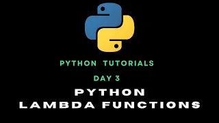Python Day 03 Lambda Functions