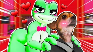 RIBBIT IS ACTING FREAKY!!!