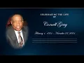 Cornell Gray - Funeral Service