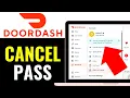 How to Cancel DoorDash Pass 2026 QUICK EASY