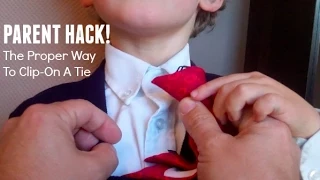You re Doing It Wrong Here s How To Wear A Clip-On Tie