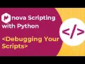 Mnova Scripting with Python Ep 12 Debugging Your Scripts