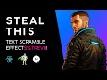 Text Scramble Effect Explained with Code BEGINNER FRIENDLY GSAP React NextJs
