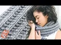 INFINITY SCARF Pattern for BEGINNERS step-by-step tutorial