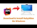 How to Install RubyMine On Windows