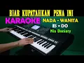 Download Lagu HANCUR HATIKU - Nia Daniaty | KARAOKE Nada Wanita || Lagu Nostalgia