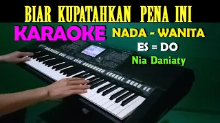 Download HANCUR HATIKU - Nia Daniaty | KARAOKE Nada Wanita || Lagu Nostalgia MP3